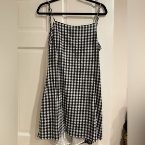 Black and White checkered dress